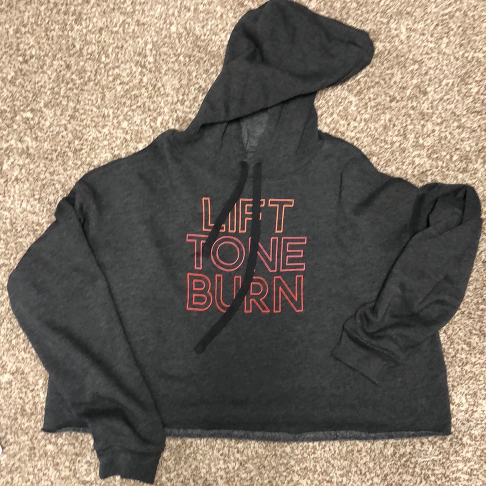 PureBarre size Large Grey Ombré Lift Tone Burn